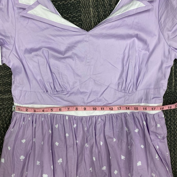 Hot Topic x Disney Alice In Wonderland Tea Party Retro Dress Size 16 - Picture 13 of 16